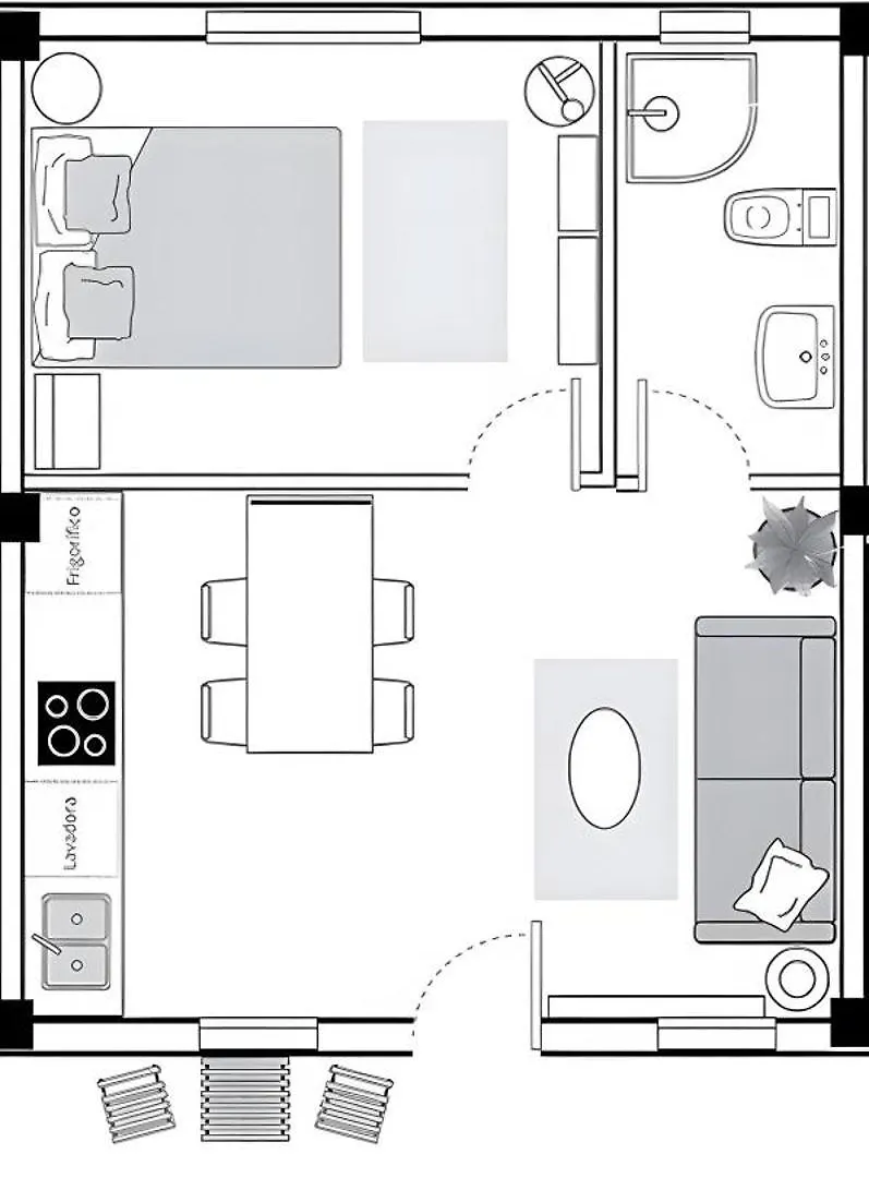 Apartmán Bizkar Bare 3 Sopuerta Španělsko
